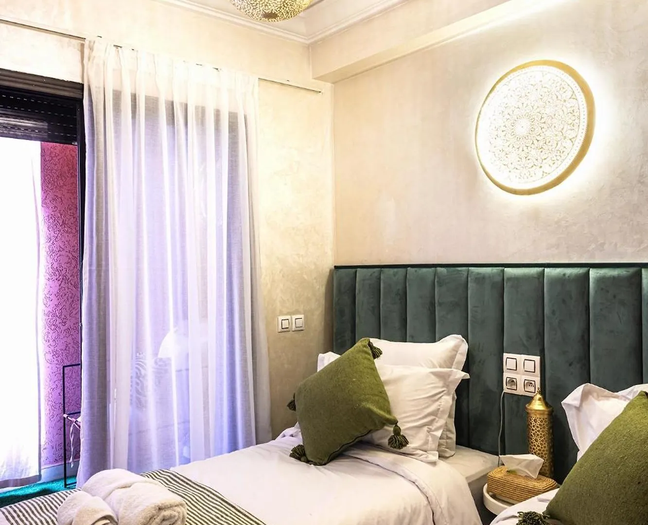 Appartement Bien Equipe Au Centre Ville Garage Prive Et Climatiseur Fibre 5G Marrakesh